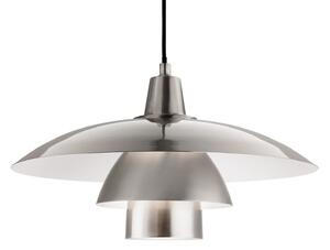 Firstlight 4853BS Olsen One Light Ceiling Pendant Light In Brushed Steel