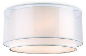 Firstlight 5914CR Chicago Three Light Flush Ceiling Light In Cream