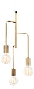 Firstlight 4866AB Roxy Three Light Ceiling Pendant Light In Antique Brass