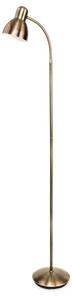 Firstlight 3745AB Morgan Adjustable Reading Floor Light In Antique Brass