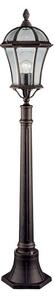 Searchlight 1568 Capri Rustic Brown Outdoor Medium Post Light