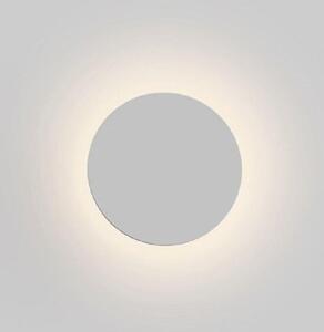 Astro 1333003 Eclipse One Light LED Wall Light In White Plaster - D: 350mm