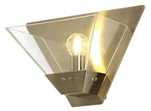 Ewen 1 Light Wall Light In Antique Brass