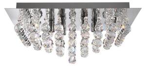 Searchlight 6406-6CC Hanna Square Flush Chrome 6 Light Fitting