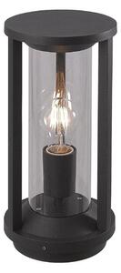 Cole 1 Light Exterior Post Light In Anthracite - Height: 350mm