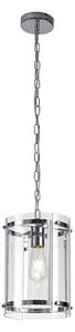 York 1 Light Ceiling Pendant In Polished Chrome
