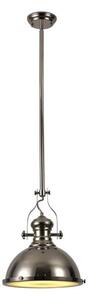 Albany 1 Light Ceiling Pendant In Polished Nickel