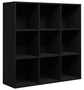 Book Cabinet Black 98x29x97.5 cm Engineered Wood