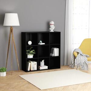 Book Cabinet Black 98x29x97.5 cm Engineered Wood