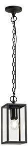 Box 1 Light Outdoor Ceiling Pendant In Graphite Black