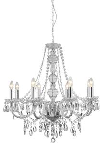 Searchlight 8888-8CL Marie Therese 8 Light Clear Acrylic Chandelier