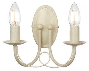 Elstead MN2 IV/GLD Minster 2 Light Wall Light In Ivory/Gold - Fitting Only