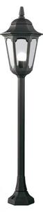 Elstead PR5 BLACK Parish 1 Light Exterior Pillar Lantern In Black