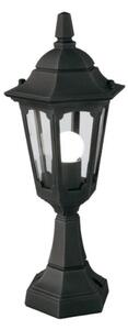 Elstead PRM4 BLACK Parish 1 Light Exterior Mini Pedestal Lantern In Black
