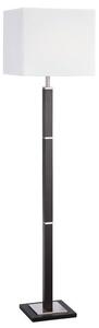 Searchlight 8880BR Waverley Modern Brown Wood Floor Lamp