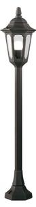 Elstead PRM5 BLACK Parish 1 Light Exterior Mini Pillar Lantern In Black