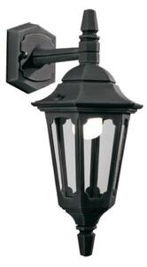 Elstead PRM2 BLACK Parish 1 Light Exterior Mini Down Wall Lantern In Black