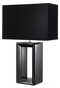 Searchlight 1610BK Large Black Mirror Table Lamp With Shade