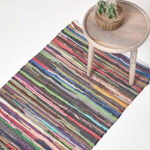 Homescapes Recycled Cotton Chindi Hall Runner, 66 x 200 cm