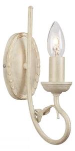 Elstead OV1 IVORY/GOLD Olivia 1 Light Wall Light In Ivory/Gold - Fitting Only