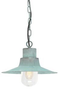 Elstead SHELDON-CH-V Sheldon 1 Light Ceiling Pendant In Verdigris
