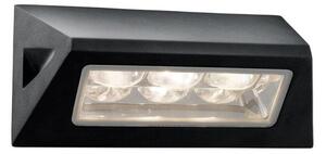 Searchlight 5513BK Black LED Outside Wall Light, IP44