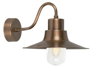 Elstead SHELDON-BR Sheldon 1 Light Wall Light In Aged Brass
