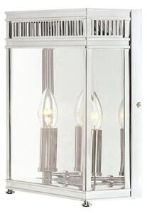 Elstead HL7-M-PC Holborn Medium 2 Light Outdoor Wall Lantern In Polished Chrome