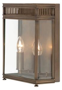 Elstead HL7-M-DB Holborn Medium 2 Light Outdoor Wall Lantern In Dark Bronze