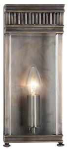 Elstead HL7-S-DB Holborn Small 1 Light Outdoor Wall Lantern In Dark Bronze