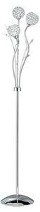 Searchlight 3573CC Bellis II Chrome/Glass 3 Light Floor Lamp