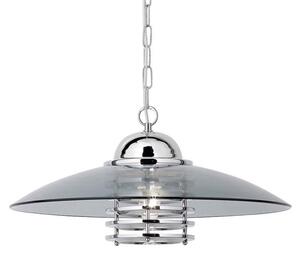 Searchlight 1300CC Coolie Polished Chrome 1 Light Ceiling Pendant