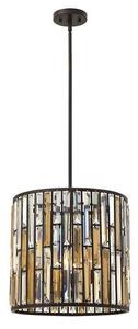 HK/GEMMA/P/B VBZ Gemma 3 Light Vintage Bronze Ceiling Pendant