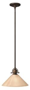 HK/MAYFLOWER/P/B Mayflower 1 Light Olde Bronze Ceiling Pendant
