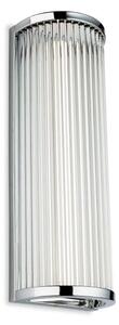 Firstlight 3706CH Jewel LED Bathroom Wall Light In Chrome With Clear Glass Rods - H: 405mm