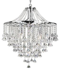 Searchlight 3495-5CC Dorchester 5 Light Crystal Chandelier