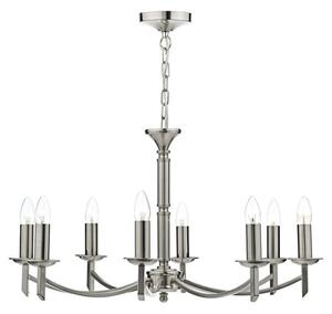 Dar AMB0846 Ambassador 8 Light Ceiling Pendant Light
