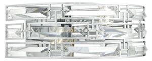Dar SEV0950 Seville 2 Light Wall Light in Polished Chrome