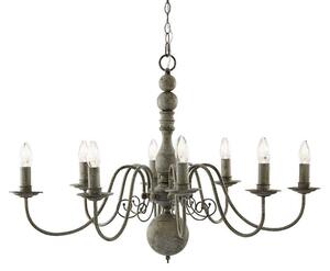 Searchlight 2268-8GY Greythorne 8 Light Chandelier