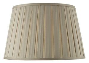 DEG1629 Degas 400MM Taupe Box Pleat Faux Silk Shade