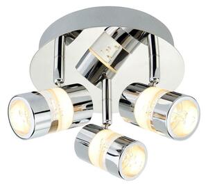 Searchlight 4413CC Bubbles LED Triple IP44 Bathroom Ceiling Spotlight