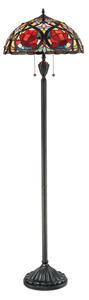 QZ-LARISSA-FL Larissa Tiffany Bronze Floor Lamp