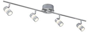 Searchlight 4414CC Bubbles Chrome LED 4 Way IP44 Bathroom Spotlight