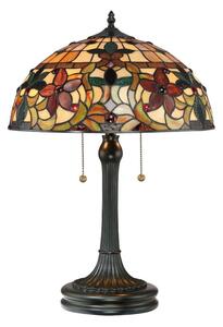 QZ-KAMI-TL Kami Tiffany Bronze 2 Light Table Lamp