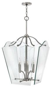 HK/WINGATE/P/L Wingate Antique Nickel Large Ceiling Pendant