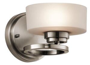 KL/ALEEKA1 Aleeka Orbital Classic Pewter 1 Light Wall Light