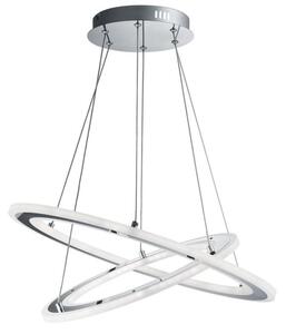 Searchlight 5882-2CC Solexa Modern Ceiling Light in Chrome