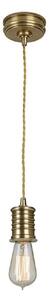 DOUILLE/P AB Douille Lamp Holder Celing Pendant Light In Aged Brass (Fitting Only)