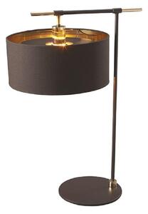 BALANCE/TL BRPB Balance Table Lamp In Brown And Polished Brass