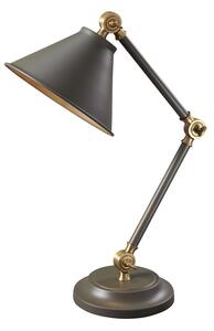 PV ELEMENT GAB Provence Element Mini Table Lamp In Dark Grey And Aged Brass